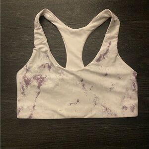 Purple Tie-Dye Old Navy Active Sports Bra